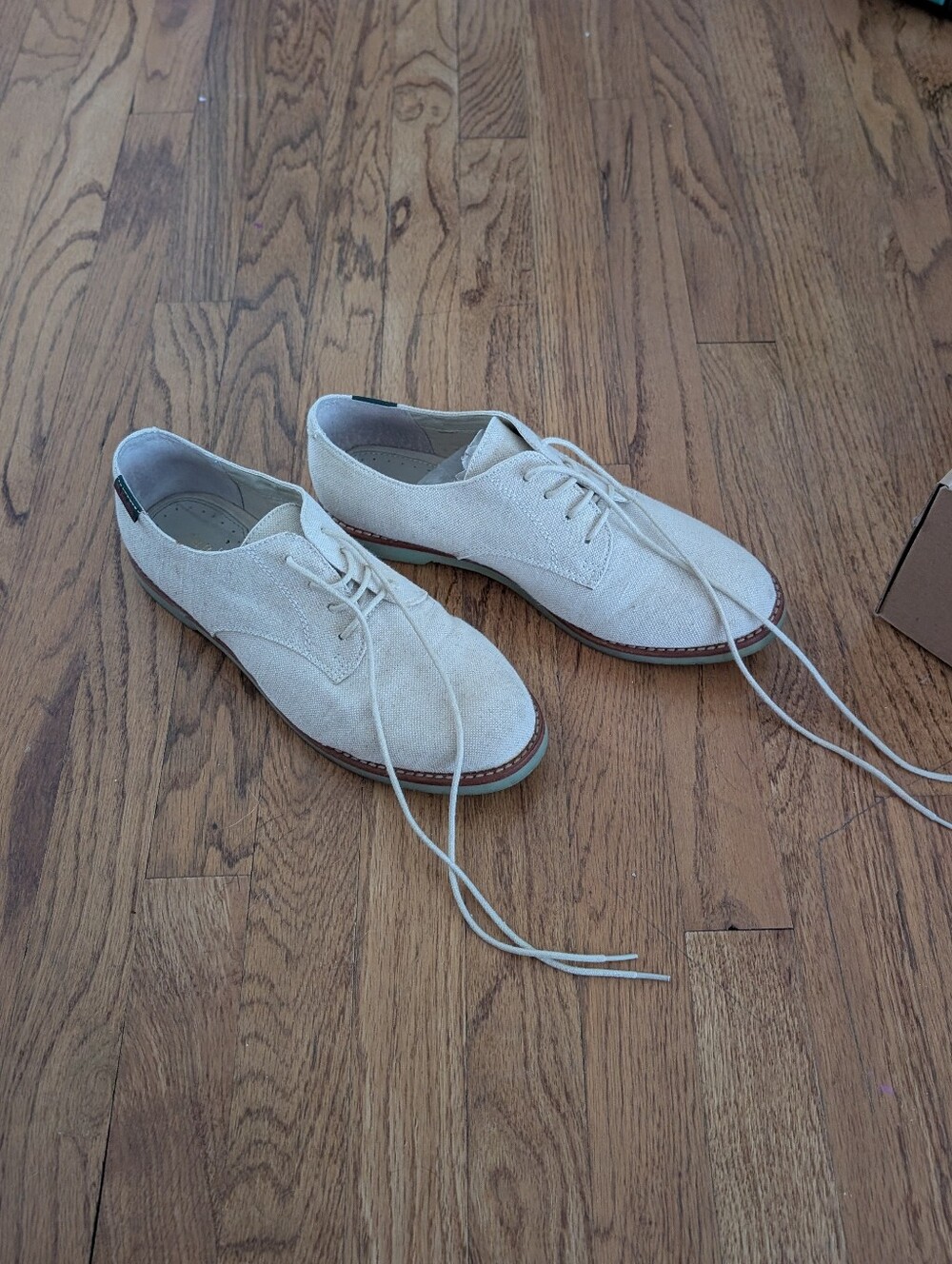 G.H. Bass & Co Women's Shoes Natural Elly-2 Mint Sole